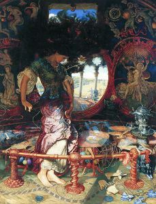 William Holman Hunt's Lady of Shalott (1905)
