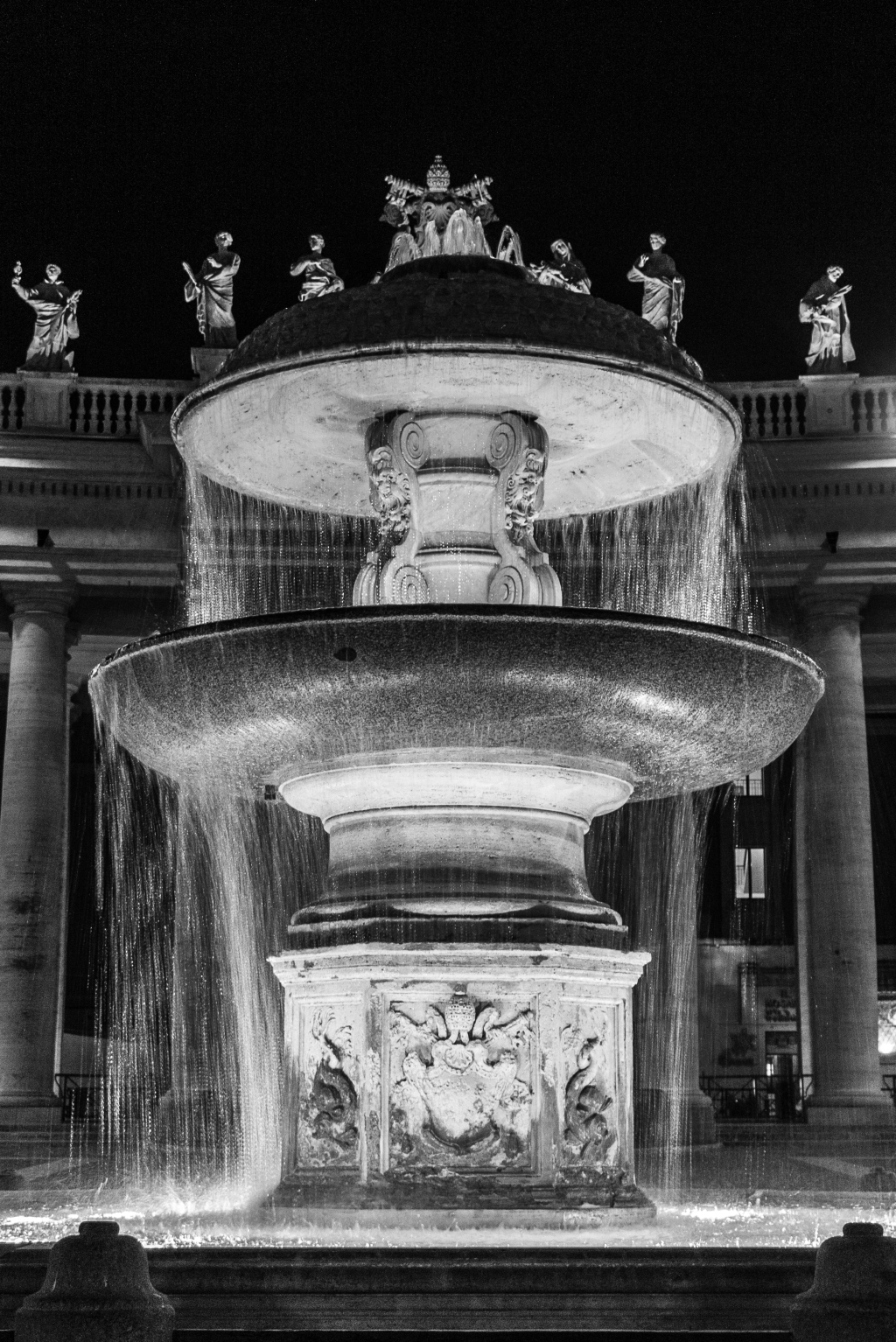 Fountain at St Peter’s Basilica, Rome